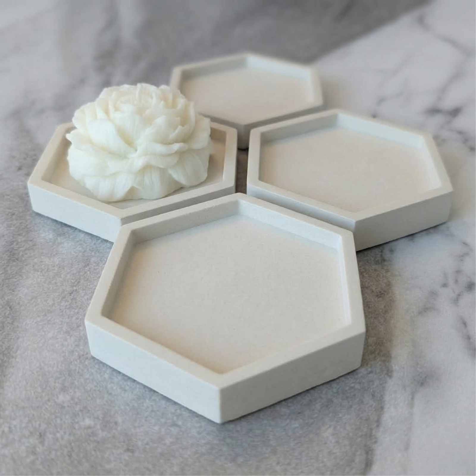 Hexagon Coasters view 5