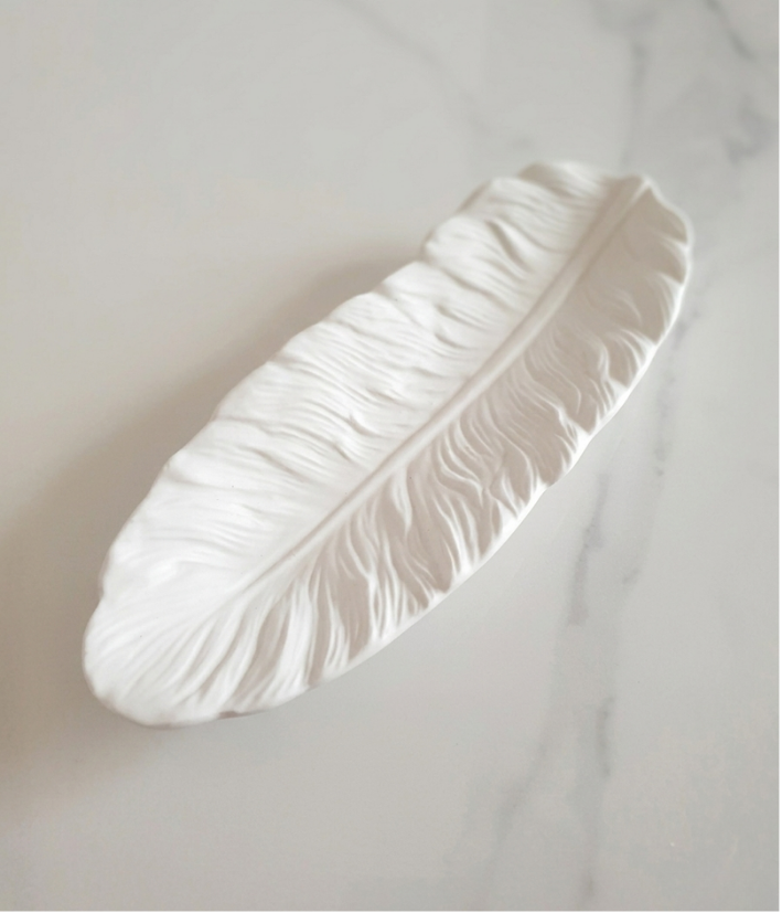 Concrete Feather Tray