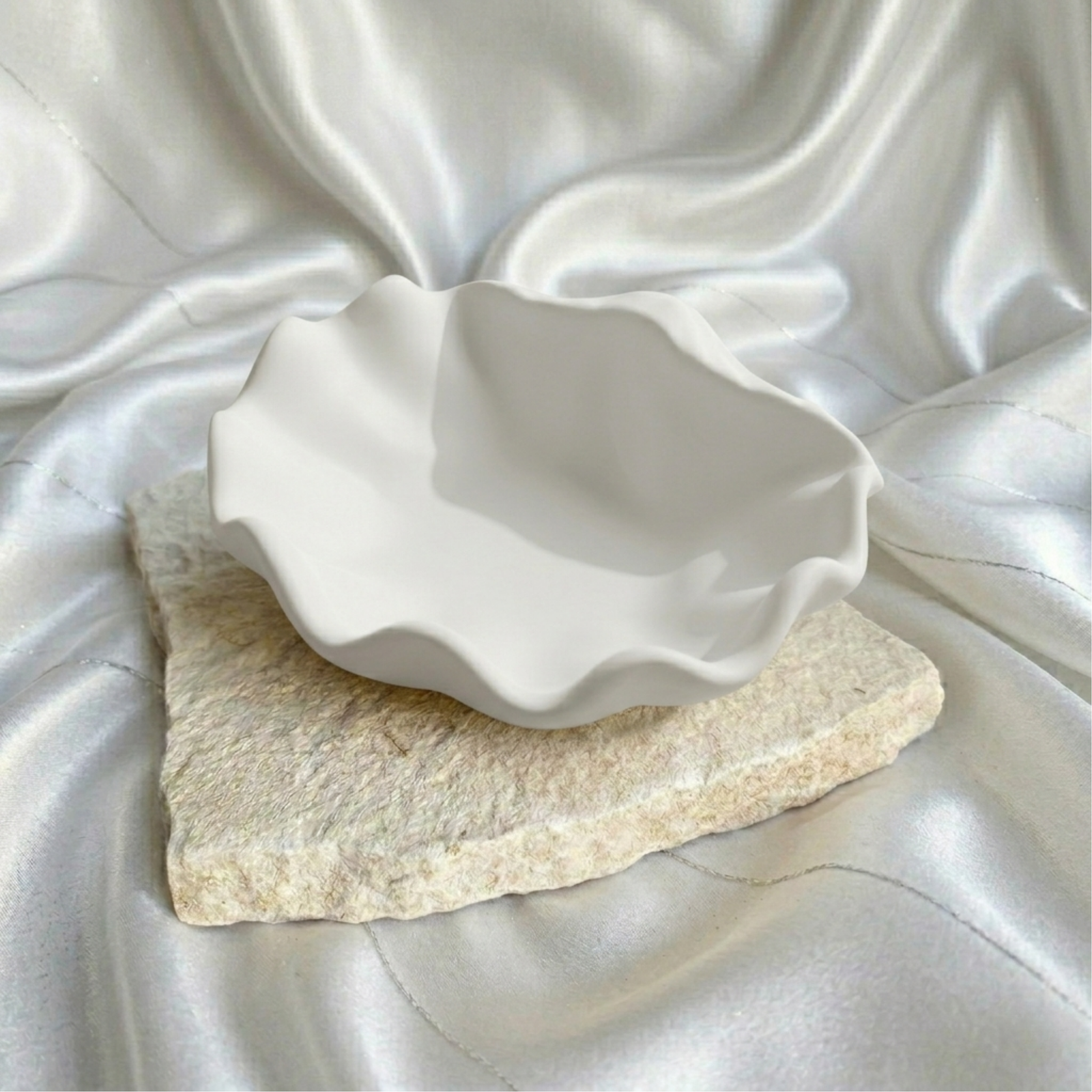 Concrete Shell Bowl