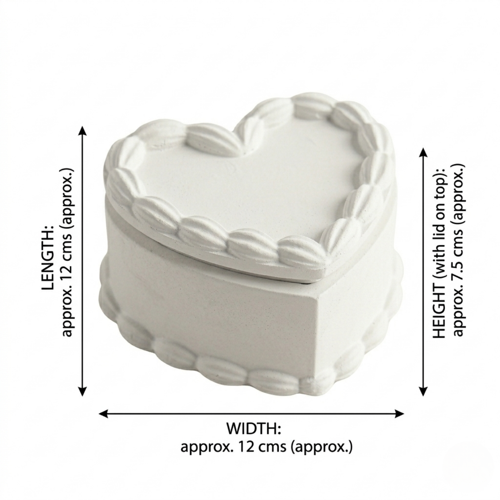 Heart Cake Jar view 5