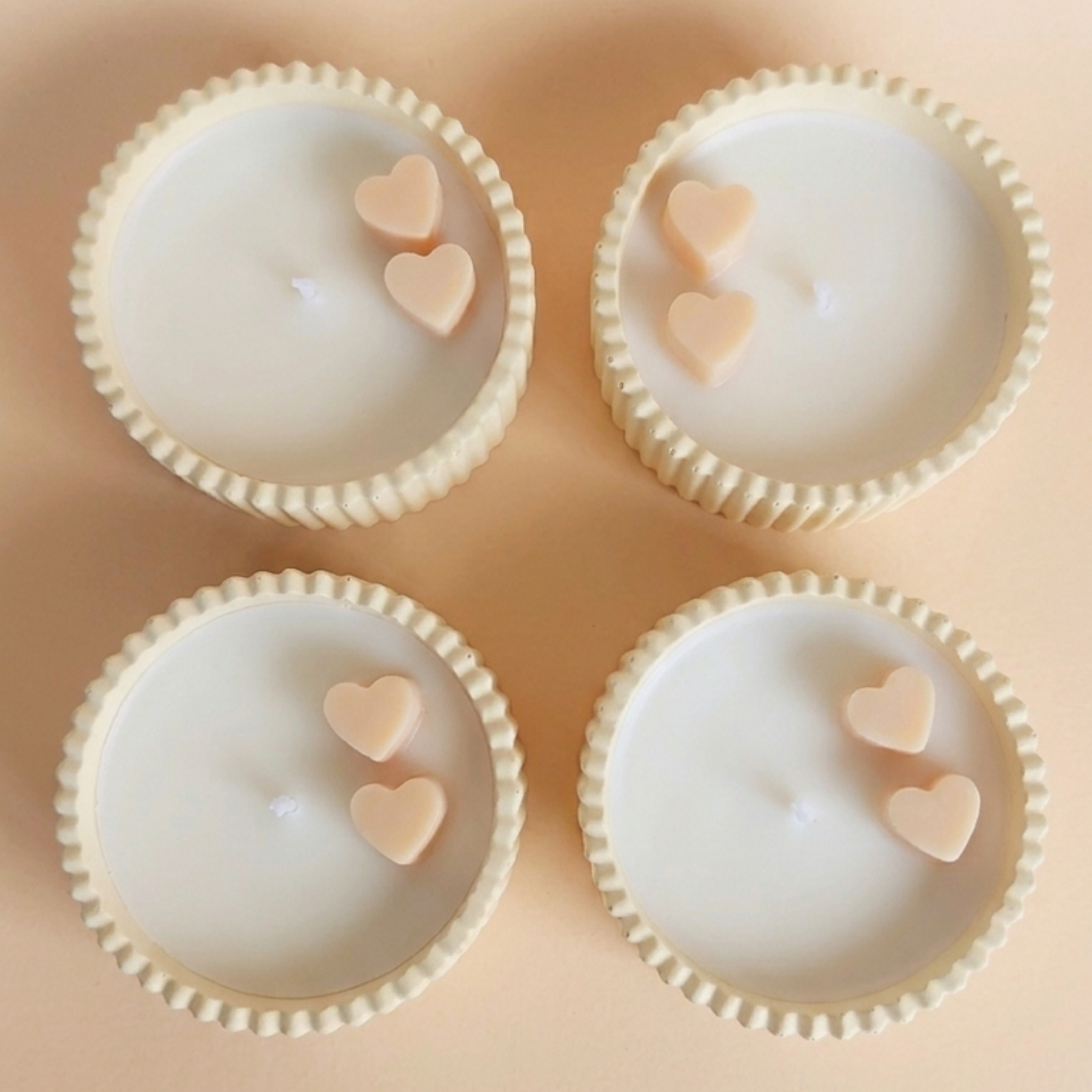 Mini Hearts Candle Set view 5
