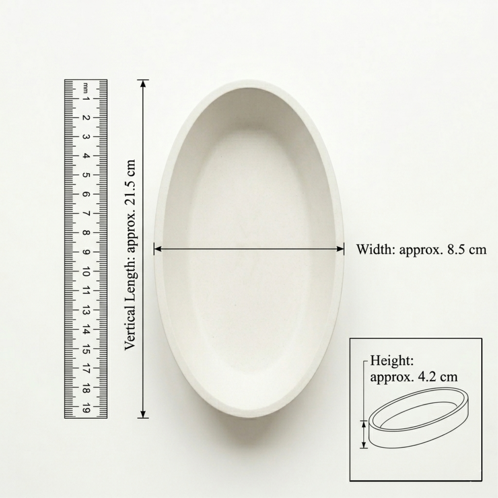 Oval Boat Bowl view 7